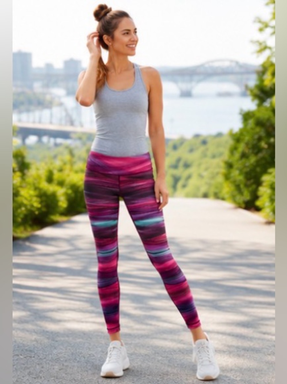 [Lululemon] Wunder Under Hi-Rise Tight Central Saint Martins Nulux 28" Sz: 6 - Picture 9 of 12